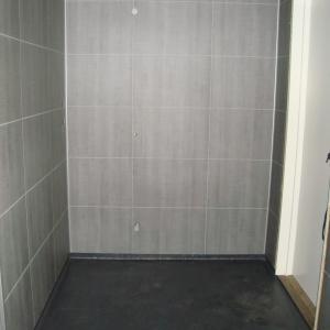 Eget hjørne for vaskerom.